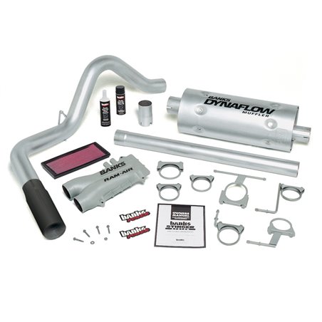 Banks Power 87-93 Ford 460 Std Cab Stinger System - SS Single Exhaust w/ Black Tip