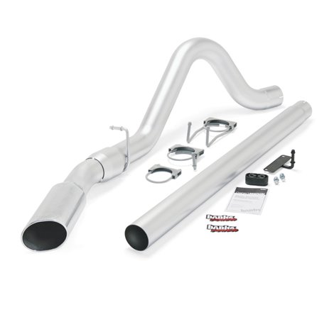 Banks Power 08-10 Ford 6.4L (All W/B) Monster Exhaust System - SS Single Exhaust w/ Chrome Tip