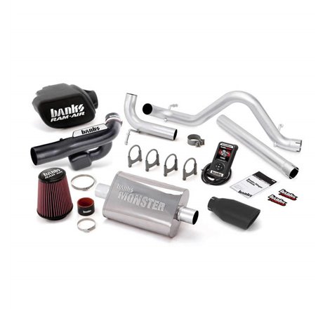 Banks Power 12-14 Jeep 3.6L Wrangler - 4dr Stinger Sys w/ AutoMind - SS Single Exhaust w/ Black Tip