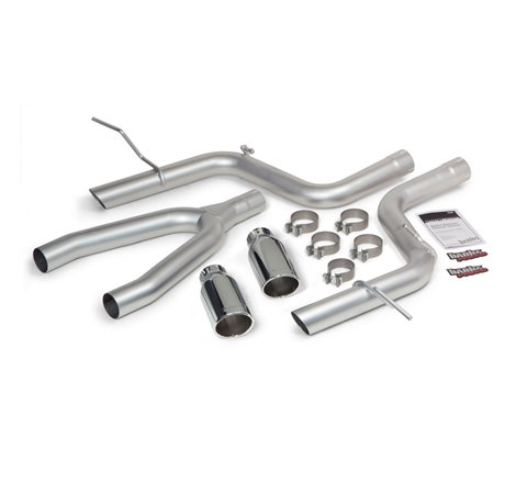 Banks Power 14 Jeep Grand Cherokee 3.0L Diesel Monster Exhaust Sys - SS Single Exhaust w/ Chrome Tip