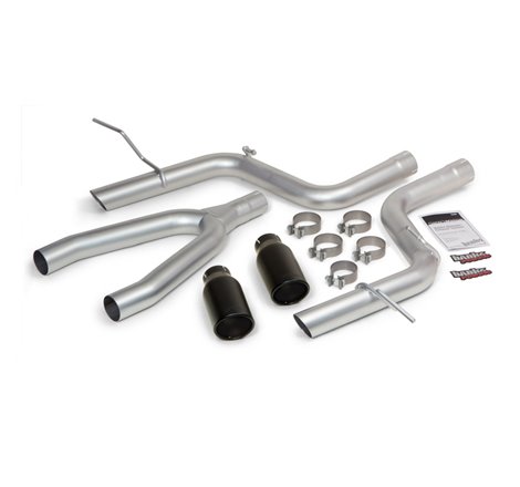 Banks Power 14 Jeep Grand Cherokee 3.0L Diesel Monster Exhaust Sys - SS Single Exhaust w/ Black Tip