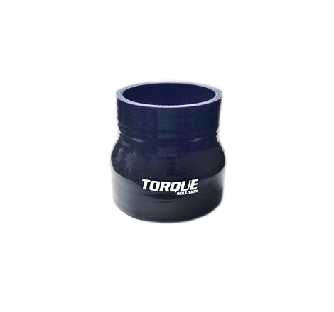 Torque Solution Transition Silicone Coupler 3 inch to 3.5 inch Black Universal