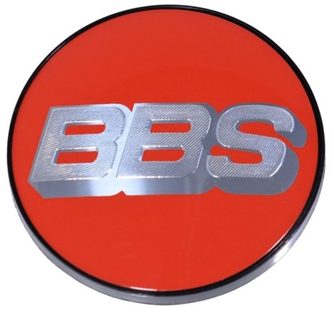 BBS Center Cap 56mm Red/Silver