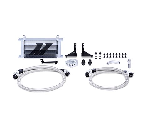 Mishimoto 14-16 Ford Fiesta ST Non-Thermostatic Oil Cooler Kit - Silver