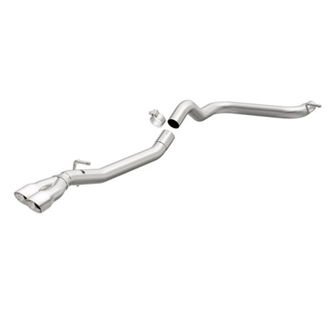 MagnaFlow Sys C/B 15-16 Volkswagen Golf TDI 2.5in Polished SS Dual Tip Driver Side Rear Exit