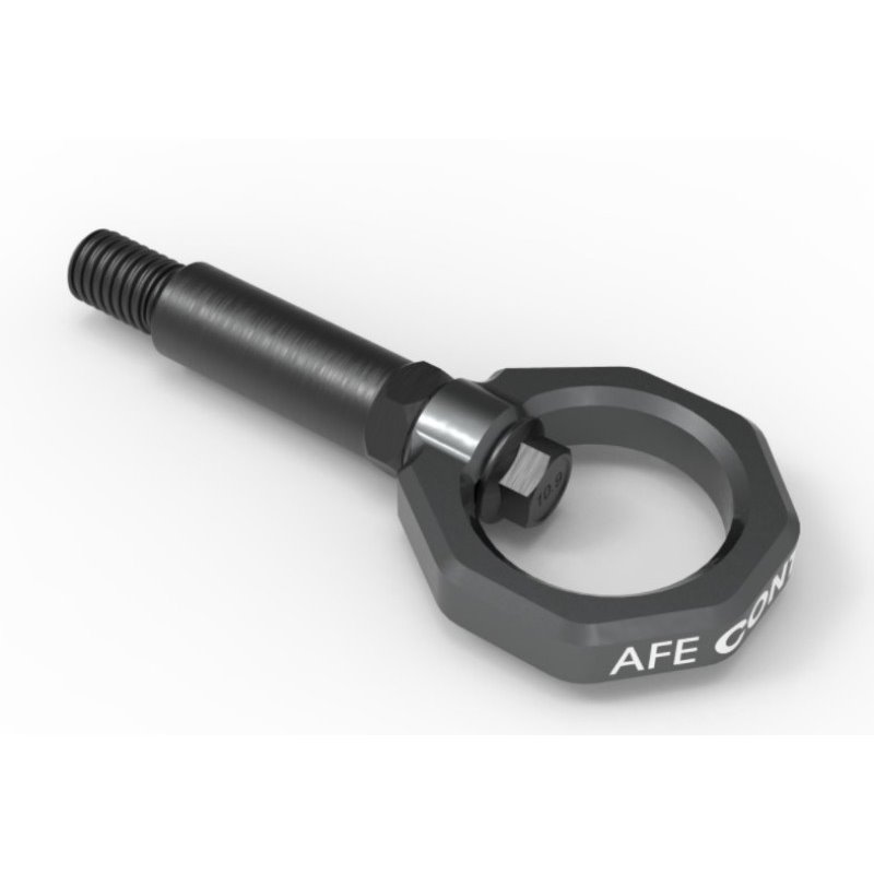 aFe Control Front Tow Hook Grey BMW F-Chassis 2/3/4/M