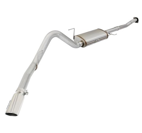 aFe MACHForce XP SS Exhaust 3in to 3.5in Cat-Back w/ Polished Tip 15 Ford F-150 EcoBoost V6 2.7/3.5L