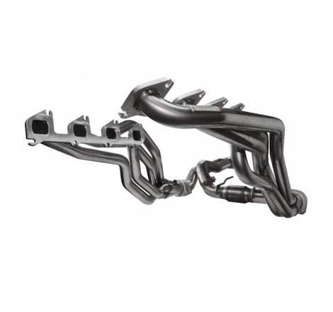 Kooks 11-14 Ford Raptor SVT 1 3/4in x 3in SS Longtube Headers and 3in SS OEM Exhaust Catted Y Pipe
