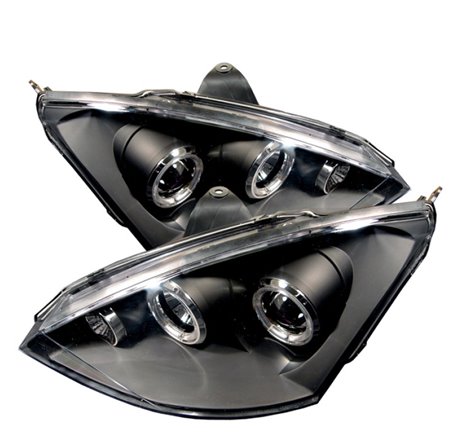 Spyder Ford Focus 00-04 Projector Headlights (Do Not Fit SVT Model)- LED Halo Blk PRO-YD-FF00-HL-BK