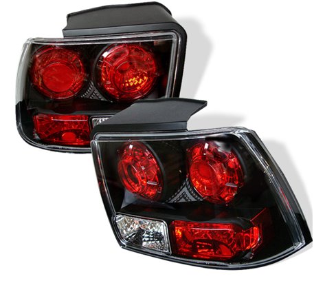 Spyder Ford Mustang 99-04 (will not fit the Cobra model)Euro Style Tail Lights Black ALT-YD-FM99-BK