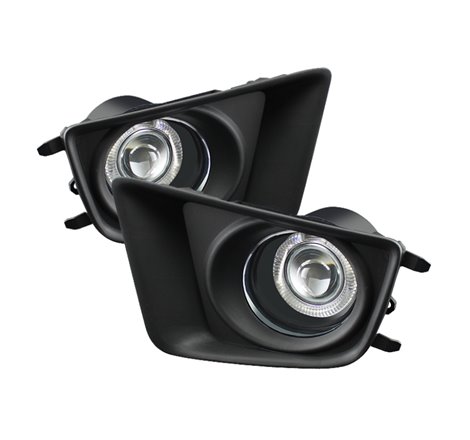 Spyder Toyota Tacoma 2012-2015 Halo Projector Fog Lights w/Switch Clear FL-P-TTA2012-HL