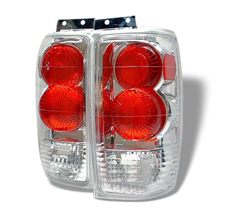 Spyder Ford Expedition 97-02 Euro Style Tail Lights Chrome ALT-YD-FE97-C