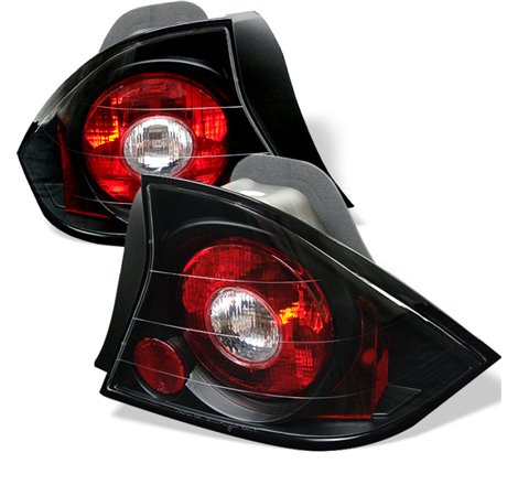 Spyder Honda Civic 01-03 2Dr Euro Style Tail Lights Black ALT-YD-HC01-2D-BK