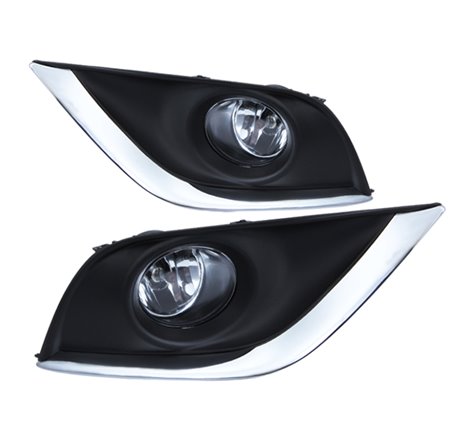 Spyder Nissan versa 2015+ OEM Fog Lights w/Switch Clear FL-NV2015-C