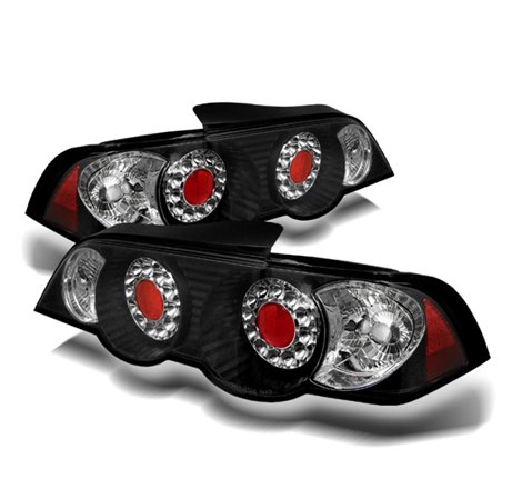 Spyder Acura RSX 02-04 LED Tail Lights Black ALT-YD-ARSX02-LED-BK