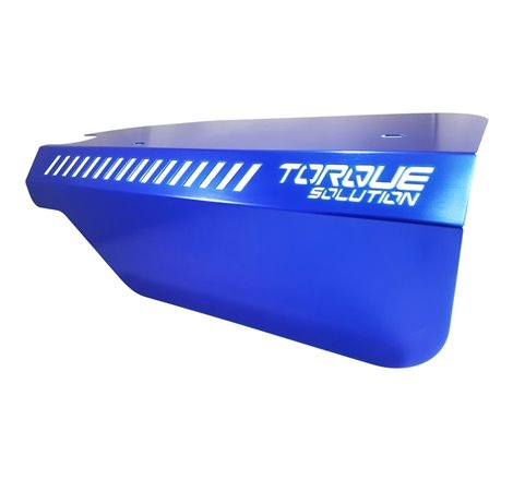 Torque Solution Engine Pulley Cover 2015+ Subaru WRX/2014+ Forester XT - Blue