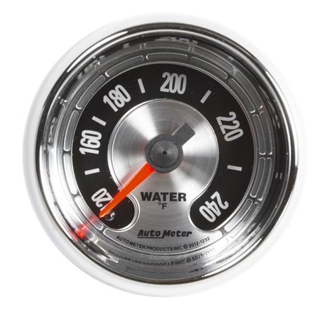 Autometer American Muscle 52mm 240 Deg F Water Temp Gauge