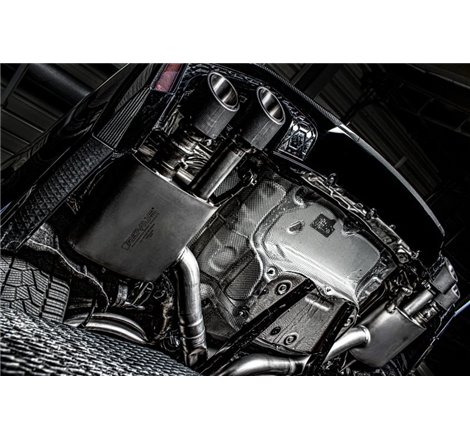 Remus 2019 Audi RS6 Avant Tiptronic C8 4.0L Turbo (w/GPF) Race Axle Back Exhaust (Tail Pipes Req)
