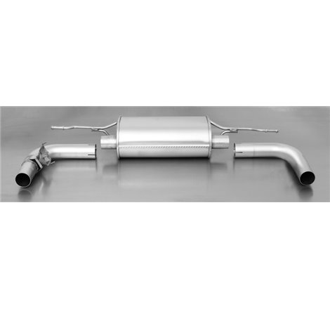 Remus 2014 Audi TT Coupe/Cabrio 2.0L Axle Back Exhaust (Tail Pipes Req)