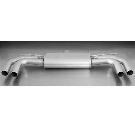 Remus 2012 Audi A3 3 Door Axle Back Exhaust (Tail Pipes Req)