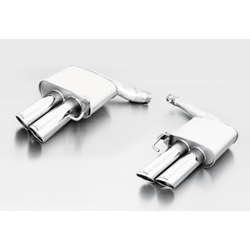 Remus 2007 Audi S5 Quattro Coupe (B8) 4.2L V8 Sport Exhaust Right w/84mm Angled Tail Pipe Set
