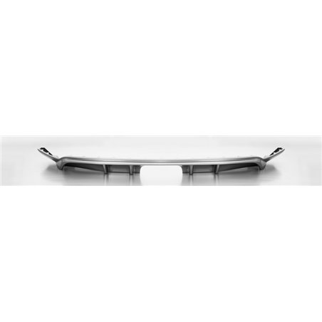Remus 2013 Seat Leon (Excl Facelift Models) Center Exit Carbon Optic Rear Diffuser (Excl ACT Models)