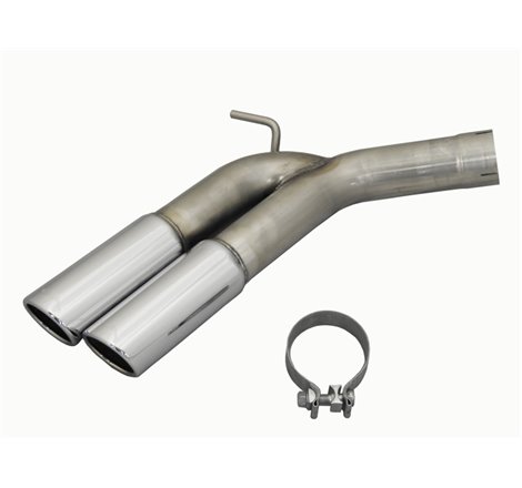 JBA 04-20 Nissan Titan 5.6L 304SS Pass Side Dual Exit Tip Upgrade (For 40-1400/1401)