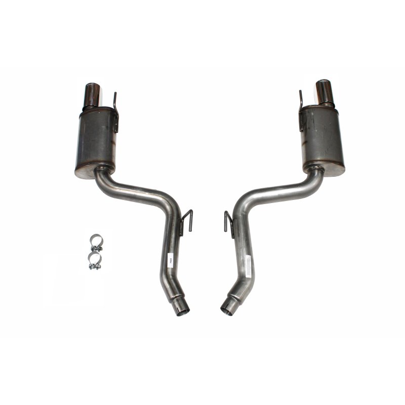 JBA 15-20 Ford Mustang EcoBoost 2.3L 409SS Dual Rear Exit Cat-Back Exhaust