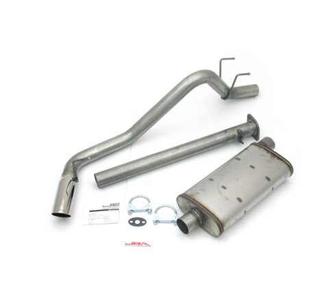 JBA 00-04 Toyota Tacoma (Xtra Cab) 3.4L 409SS Pass Side Single Exit Cat-Back Exhaust
