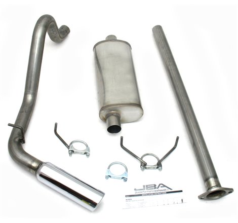 JBA 05-12 Toyota Tacoma All 2.7/4.0L 409SS Pass Side Single Exit Cat-Back Exhaust