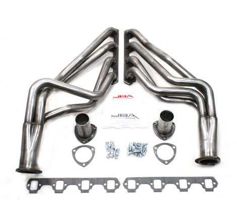 JBA 65-73 Ford Mustang 260-302/71-73 Ford 260-351W SBF 1-5/8in Primary Raw 409SS Long Tube Header