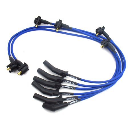 JBA 94-98 Ford Mustang 3.8L Ignition Wires - Blue