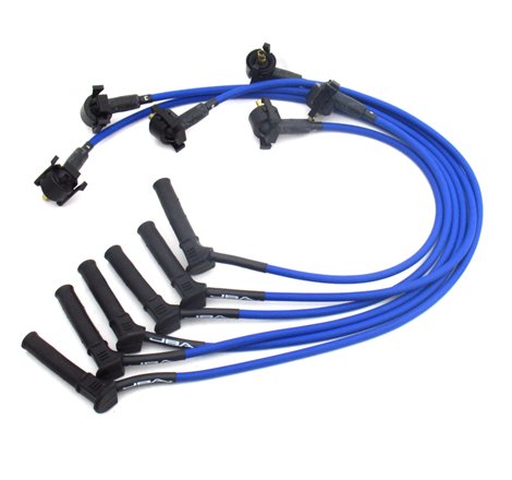 JBA 01-05 Ford Ranger/05-10 Ford Mustang 4.0L Ignition Wires - Blue