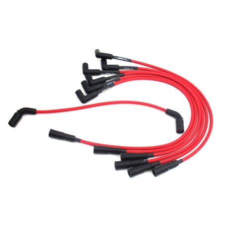 JBA 96-05 GM 4.3L Full Size Truck Ignition Wires - Red