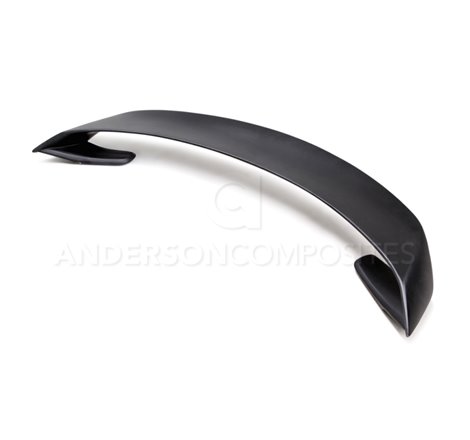 Anderson Composites 15-16 Ford Mustang GT 350 R Style Fiberglass Rear Spoiler