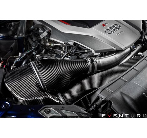 Eventuri Audi B9 RS5/RS4 - Black Carbon Intake w/ Secondary Duct