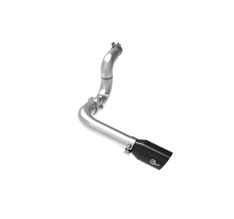 aFe 20-21 Jeep Wrangler Large Bore-HD 3in 304 Stainless Steel DPF-Back Exhaust System - Black Tip