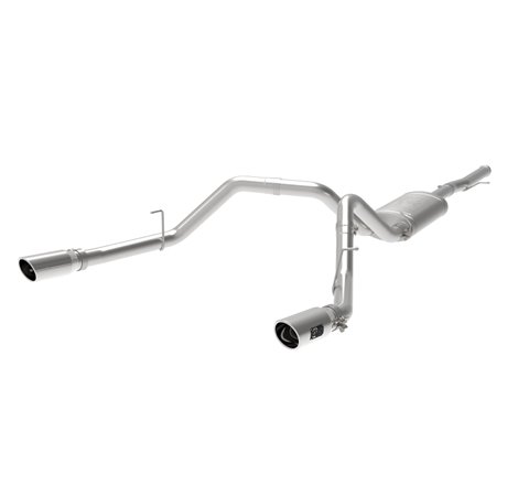 aFe Apollo GT Series 3 IN 409 SS Cat-Back Exhaust System w/ Polish Tip GM Sierra 1500 09-18