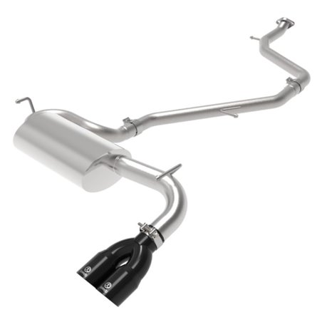 aFe Takeda 18-21 Toyota C-HR 2.0L 2.5in 304 Stainless Steel Cat-Back Exhaust w/ Black Tip