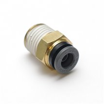Ridetech Airline Fitting Straight 1/4in Male NPT to 1/8in