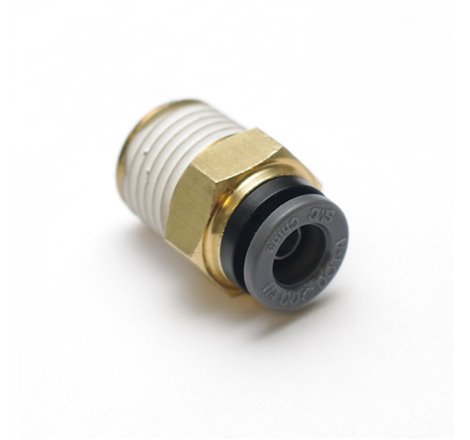 Ridetech Airline Fitting Straight 1/4in Male NPT to 1/4in