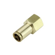 Ridetech Airline Fitting Straight 1/4in Female NPT to 3/8in Airline