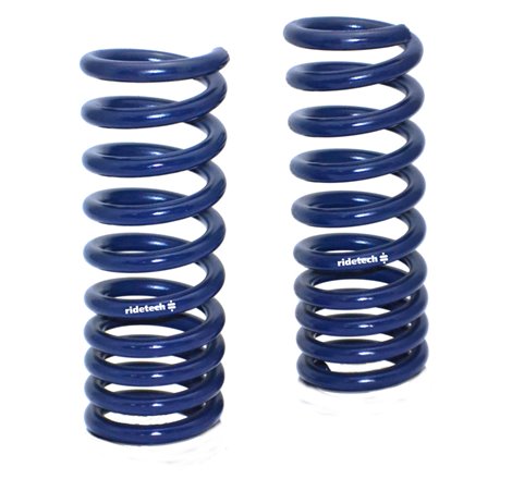 Ridetech 64-66 Ford Mustang Small Block StreetGRIP Lowering Front Coil Springs Dual Rate Pair