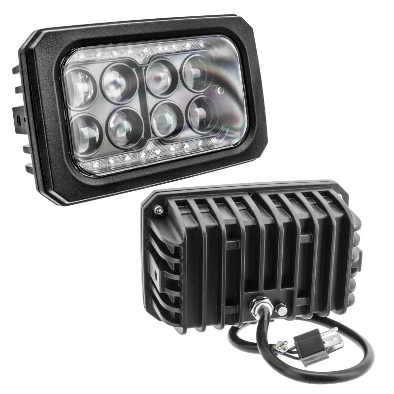 Oracle 4x6 40W Replacement LED Headlight - Black SEE WARRANTY Oracle 4x6 40W Replacement LED Headlight - Black SEE WARRANTY