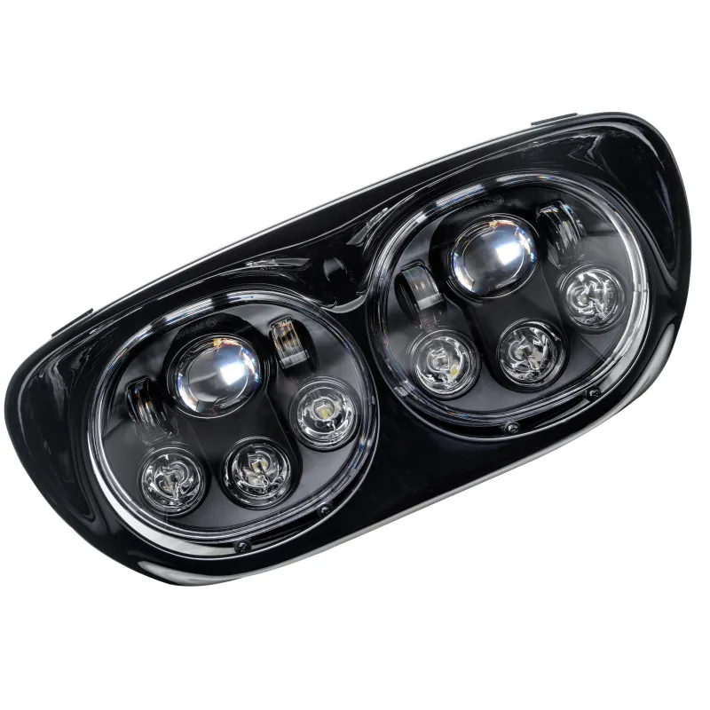 Oracle Harley Road Glide Replacement LED Headlight - Black SEE WARRANTY Oracle Harley Road Glide Replacement LED Headlight - Black SEE WARRANTY