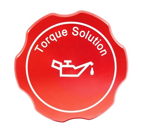 Torque Solution Billet Oil Cap 89+ Subaru - Red