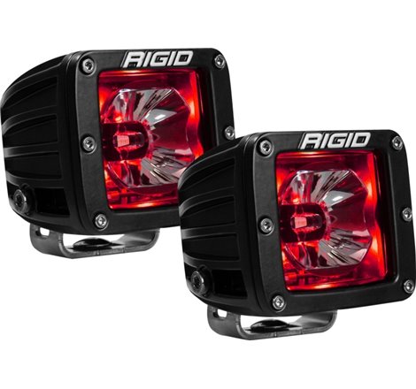 Rigid Industries Radiance Pod Red Backlight - Pair