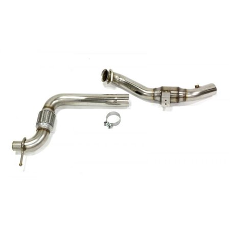 Kooks 15-17 Ford Mustang 2.3L EcoBoost 3in x 2.25in SS GREEN Catted OEM Downpipe