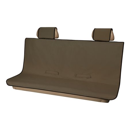 Curt Seat Defender 58in x 63in Removable Waterproof Brown XL Bench Truck Seat Cover