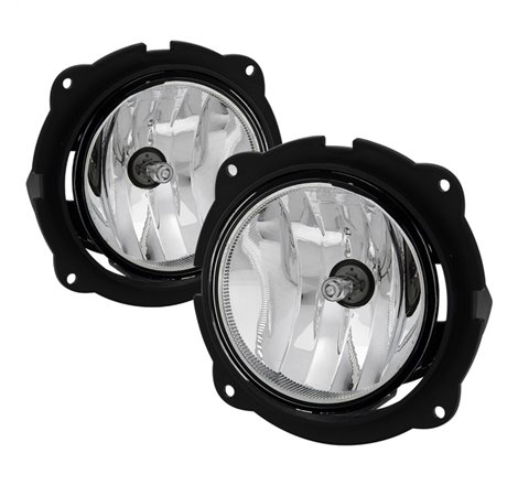 Spyder Ford Eacape 2007-2012 OEM Fog Lights w/Universal Switch- P19W(Included) - Clear